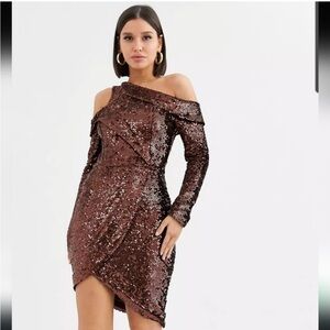 New sequin dress